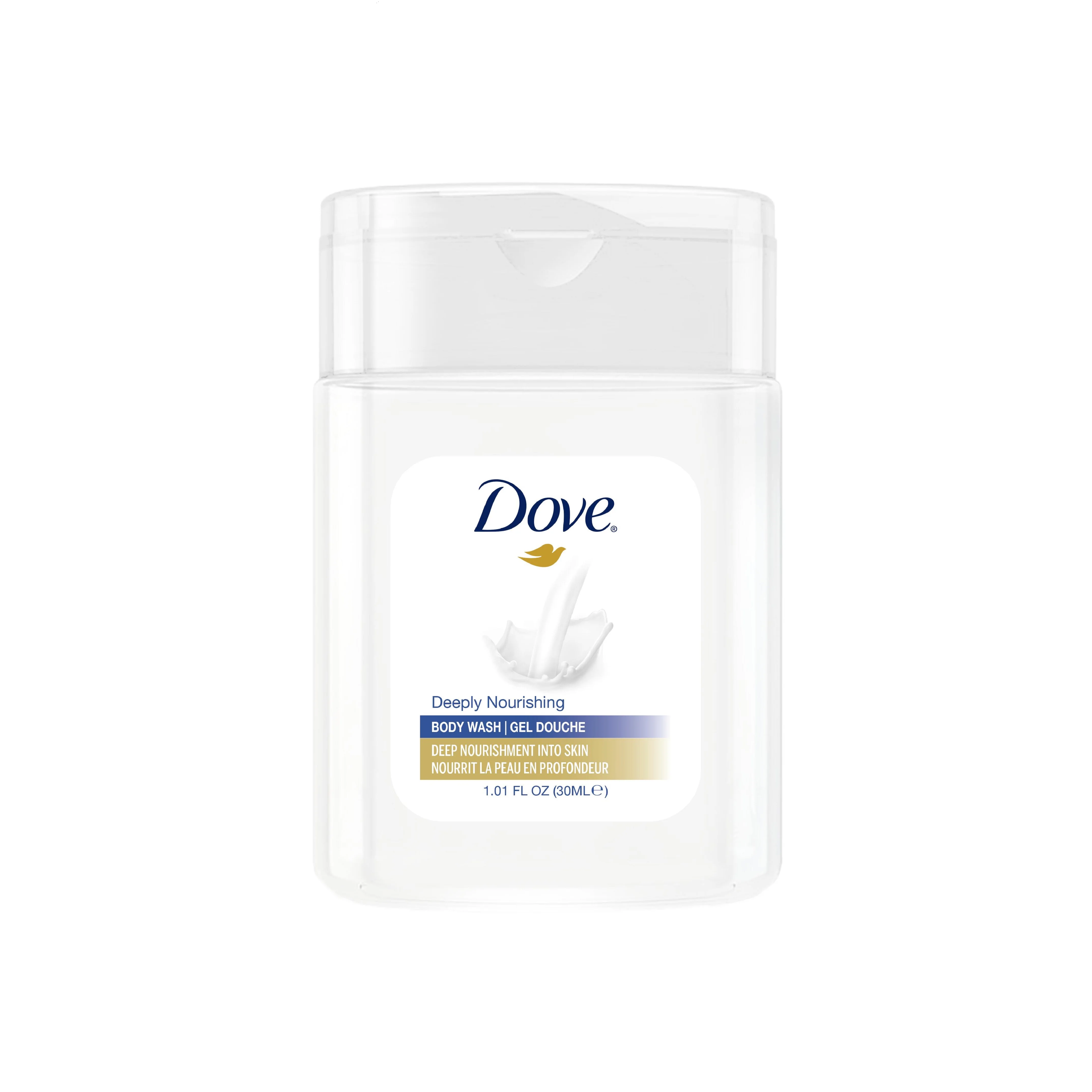 Официально авторизованный гель для душа с шампунем Dove объемом 30 мл, лосьон для тела