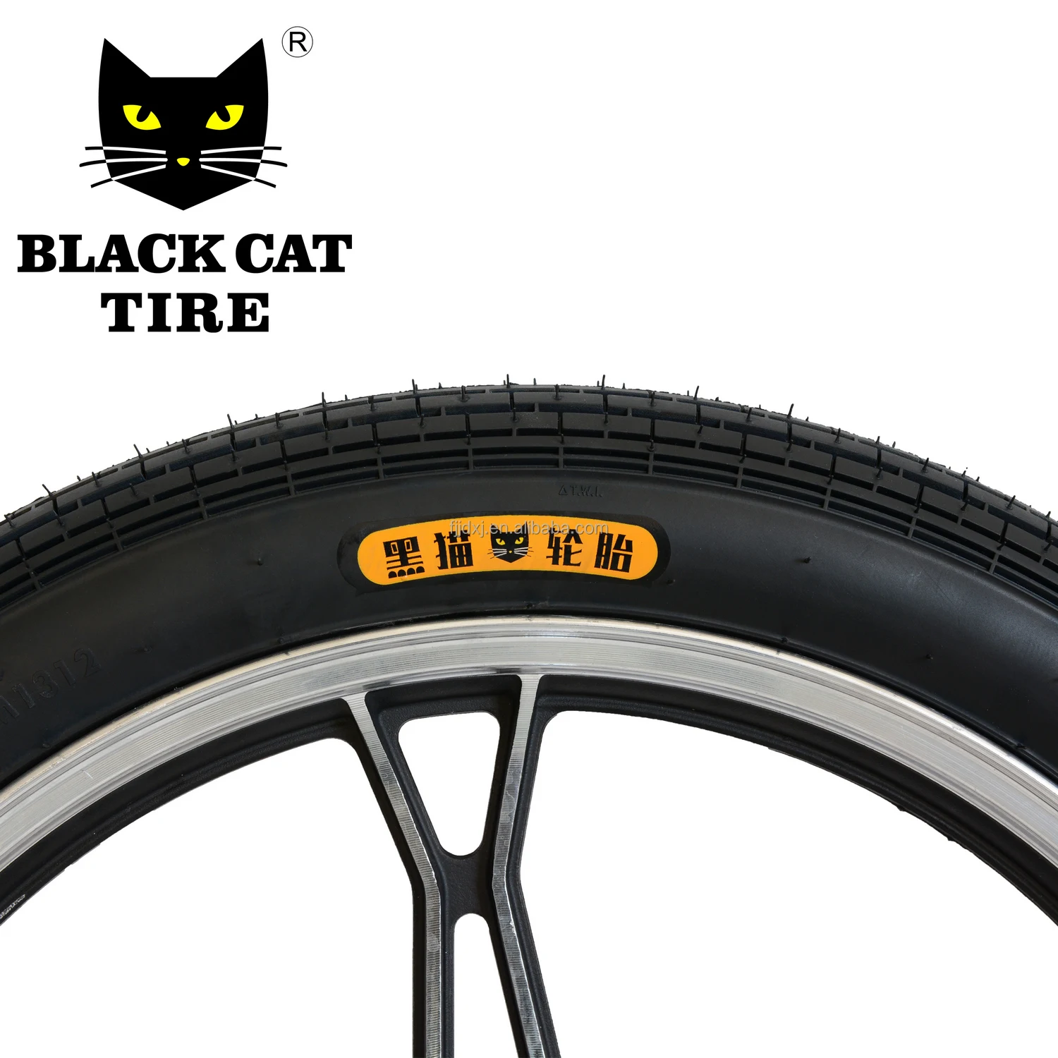 Wholesales Black Cat motorcycle  tire 2.75-18 high quality rubber tire