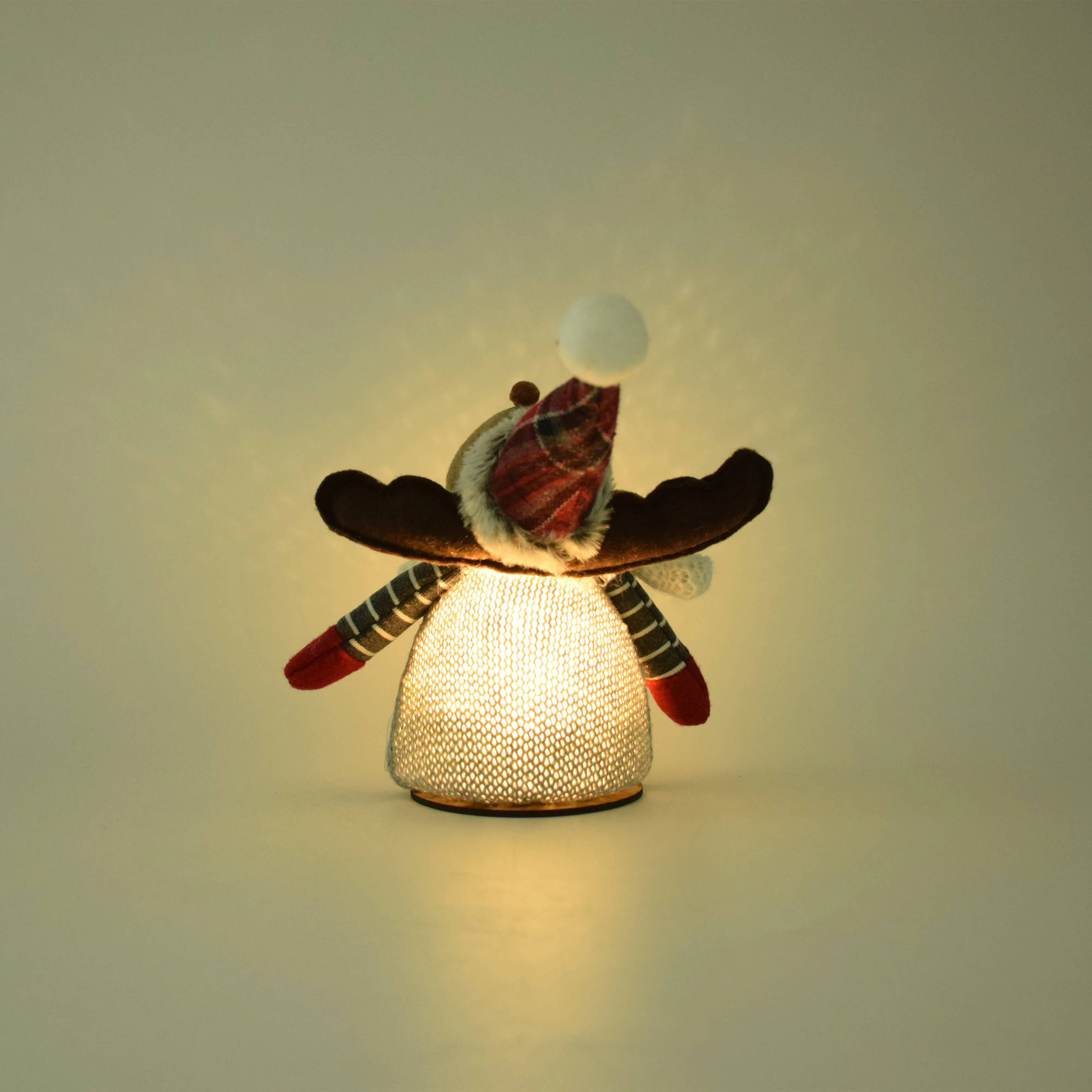 New Design Xmas Deer Grey Christmas Reindeer LED Lights Led  Luces Navidad Moose  Decoration