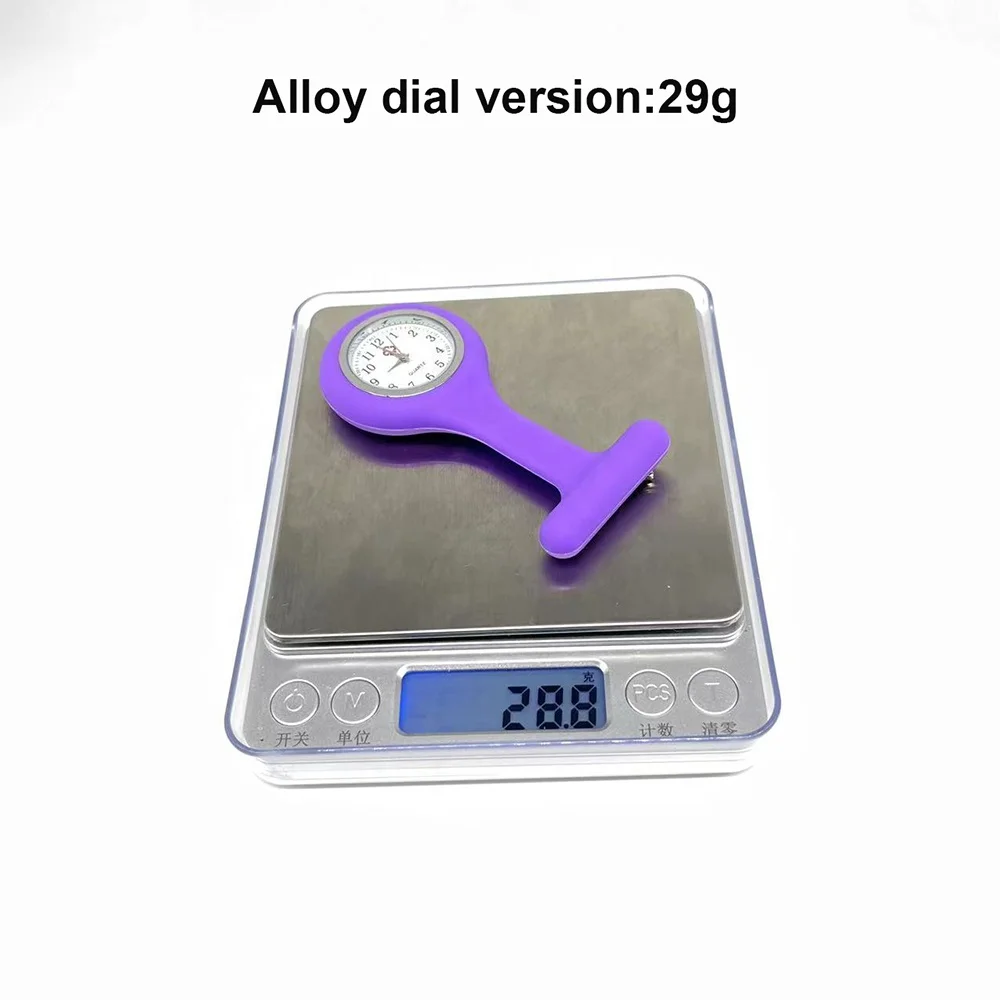 High quality custom colorful silicone doctor watches breast watch for nurse