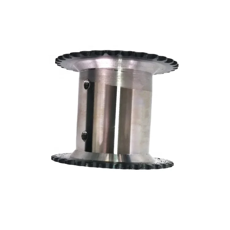 
Standard double strand 06B 06C 33 teeth hardened sprockets in stock for mask-making machines 