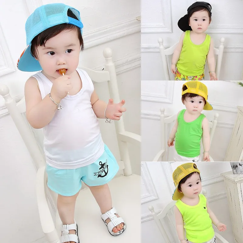 China Wholesale Market Kids Cotton Clothes Children Vest