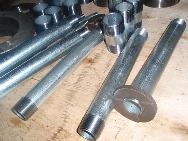 SCH40 SCH80 PIPE NIPLES Male Female Pipe Fittings Male Female Extension Nipple Round Stainless Steel Carbon Steel Equal CN;SHN