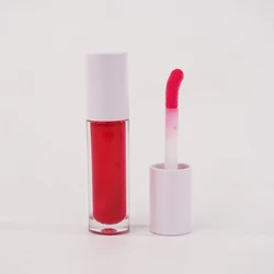 no logo makeup lip gloss white tube custom private label Lip Balm Oil clear sexy lip gloss wholesale