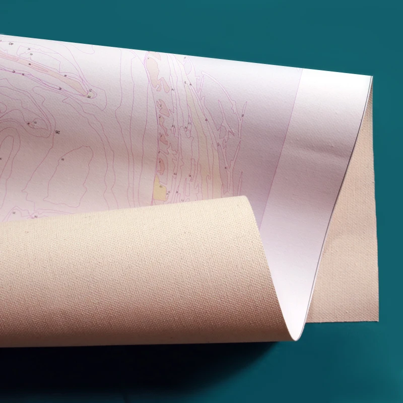 
Two Cute Cub Dog Animals Hand painted Drawing DIY Painting home decoration accessories modern oil painting 