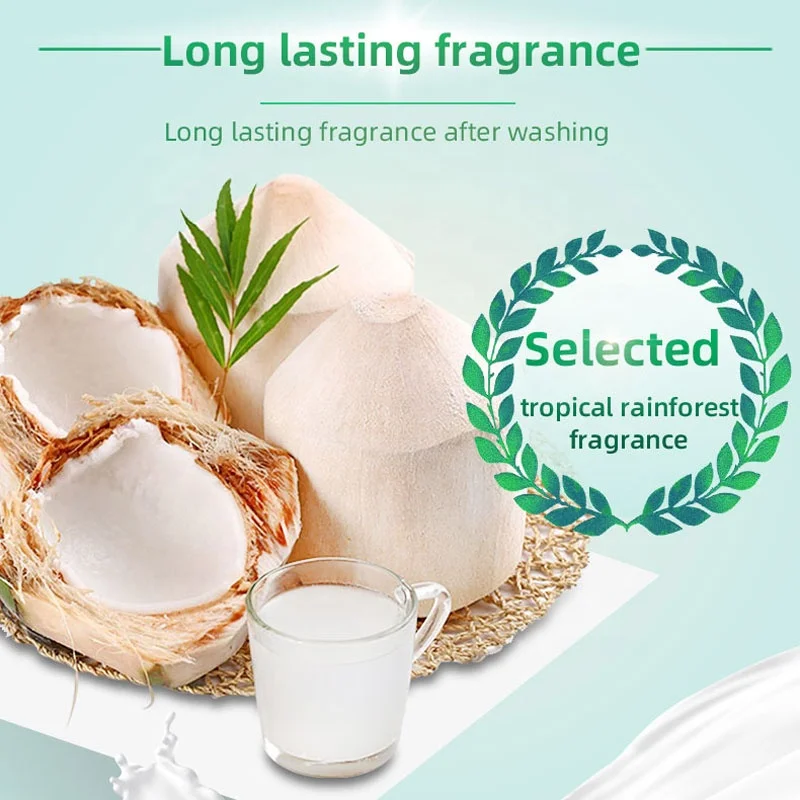 Cheap Price Natural Plant Essence Laundry Soap Mild with Coconut Oil Washing Soap
