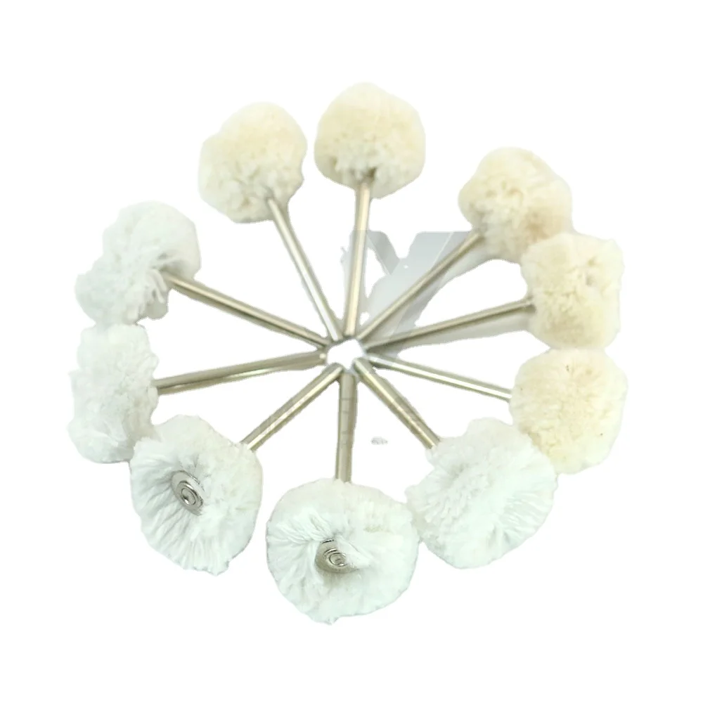 STRONG OSTRICH Rotating Tool For Polishing And Finishing Cloth Polishing Wheel With Handle Jewelry Cleaner & Polish