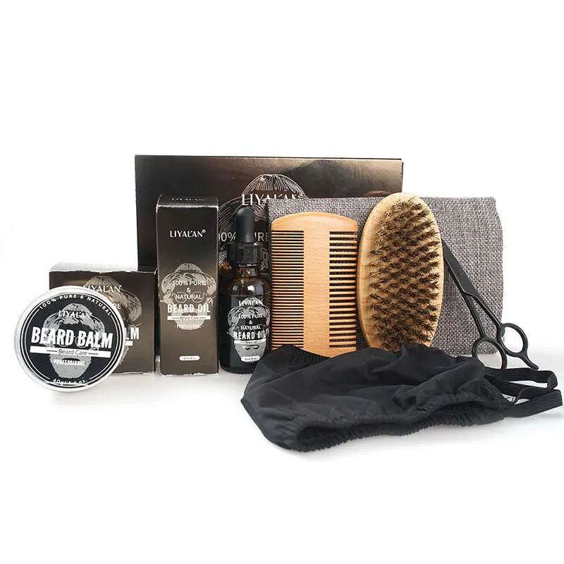 Private Label Beard Grooming kit for Men Care