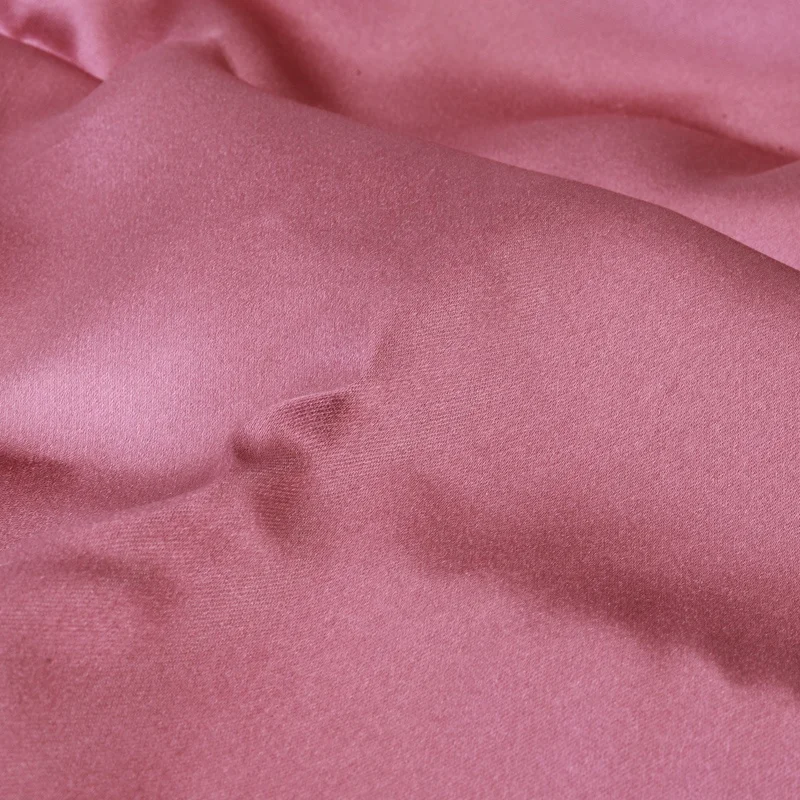 
 Высококачественная, сделанная на заказ, однотонная, 100% Шелковая атласная ткань с принтом для одежды, платьев, галстуков  