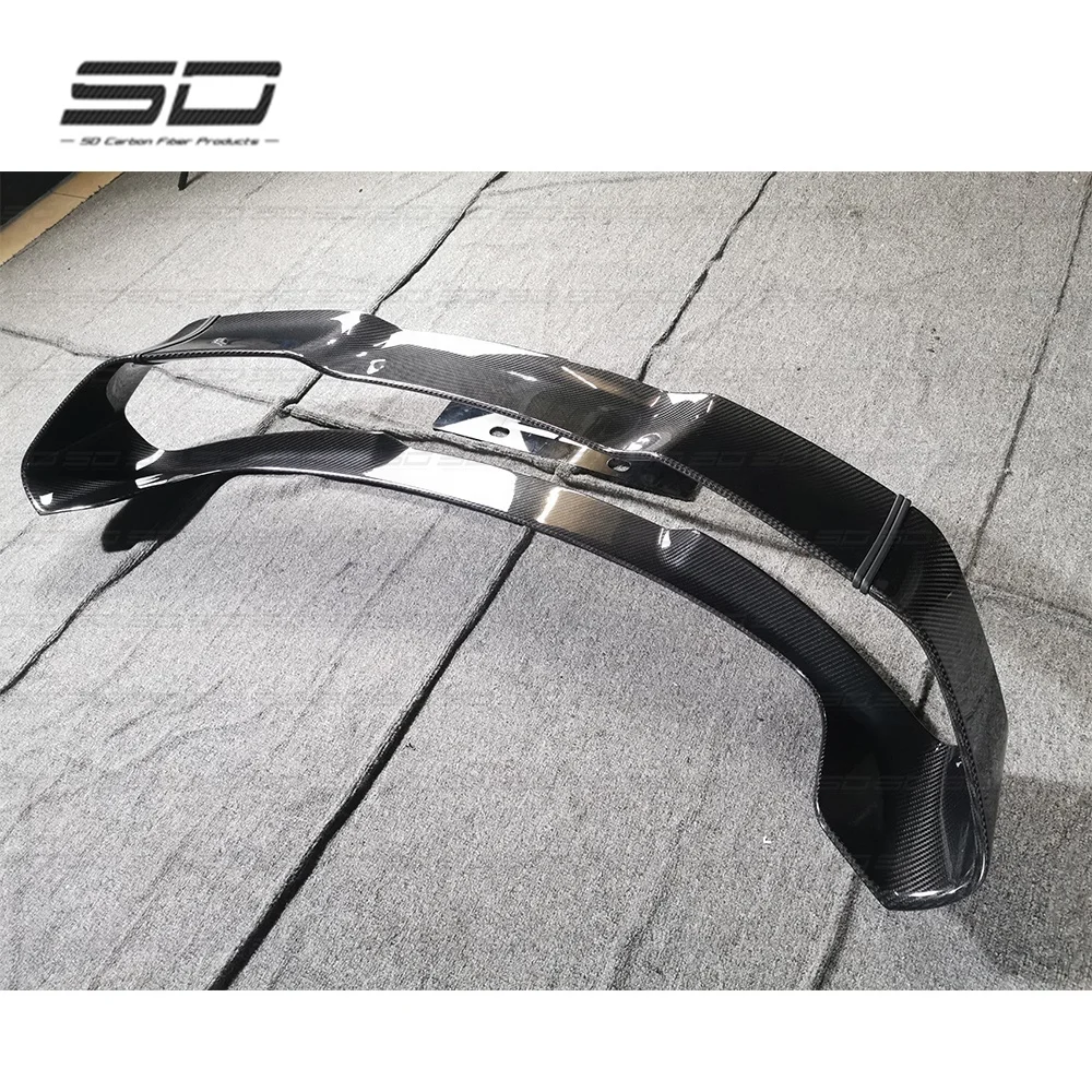Newest Products Dry Carbon Fiber Body Kit Rear Bumper Spoiler Wing For Alfa Romeo Giulia  Quadrifoglio Upgrade to GTA Rear Spoil
