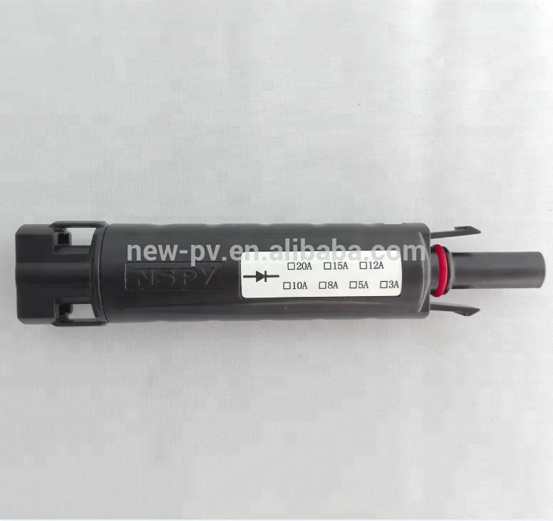 Медь для контактного материала PV4.0 Солнечный диодный разъем с диодом