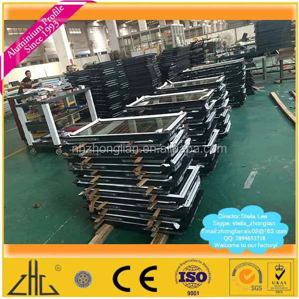 Zhonglian Manufacturer aluminium extrusion profile frame windows customized china aluminium profiles