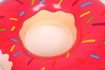 Hot Sell 2021 New Cheap Inflatable PVC Swim Ring Donut Swimming Rings