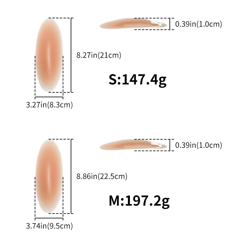 INVISFEEL Wholesale Reusable Adhesive High Quality Soft Silicone Leg Calf Pad Patch For Women Quick Correction of Thin/O/X Legs