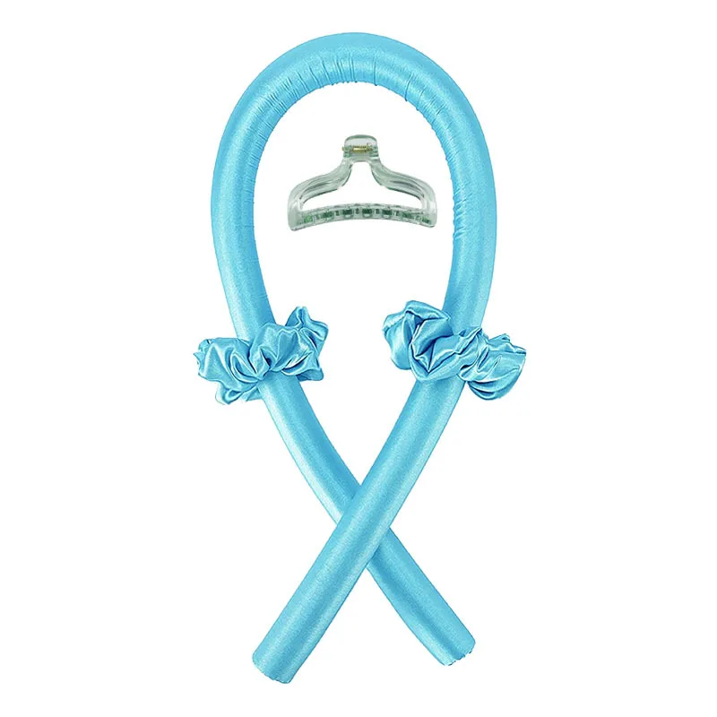 Heatless Curling Sleeping Rod Rubber Hair Roller Curling Ribbon Headband Lazy Hair Curler Hairdressing Tools