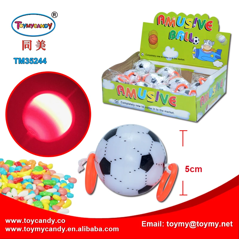 Alibaba china supplier mini football player toy for kids light up yo-yo good selling in supermarket