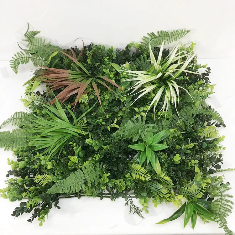 EG-G077 2023 New Idea Plastic Grass Hanging Plant For Indoor Plants Backdrop Decor