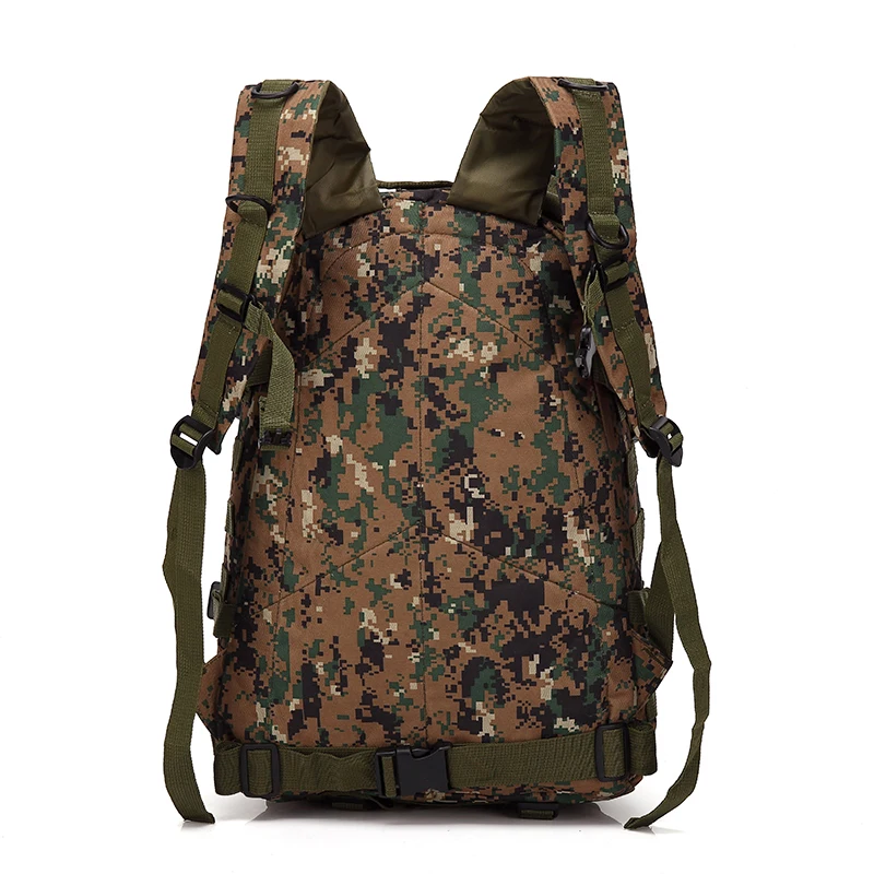 Trekking 40L Waterproof Camouflage 900D Oxford Camping Climbing Sport Travel Molle Rucksack Outdoor 3D Tactical Backpack