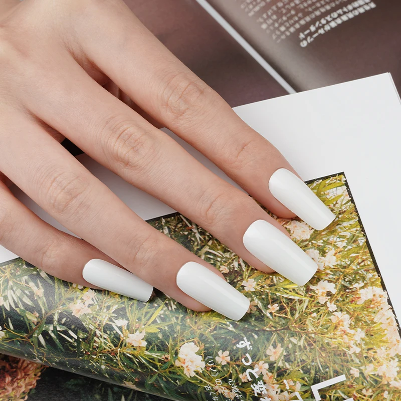 SG series 2024 new design color nail art polish stickers Semi-cured Gel Nail Strips art nail wraps