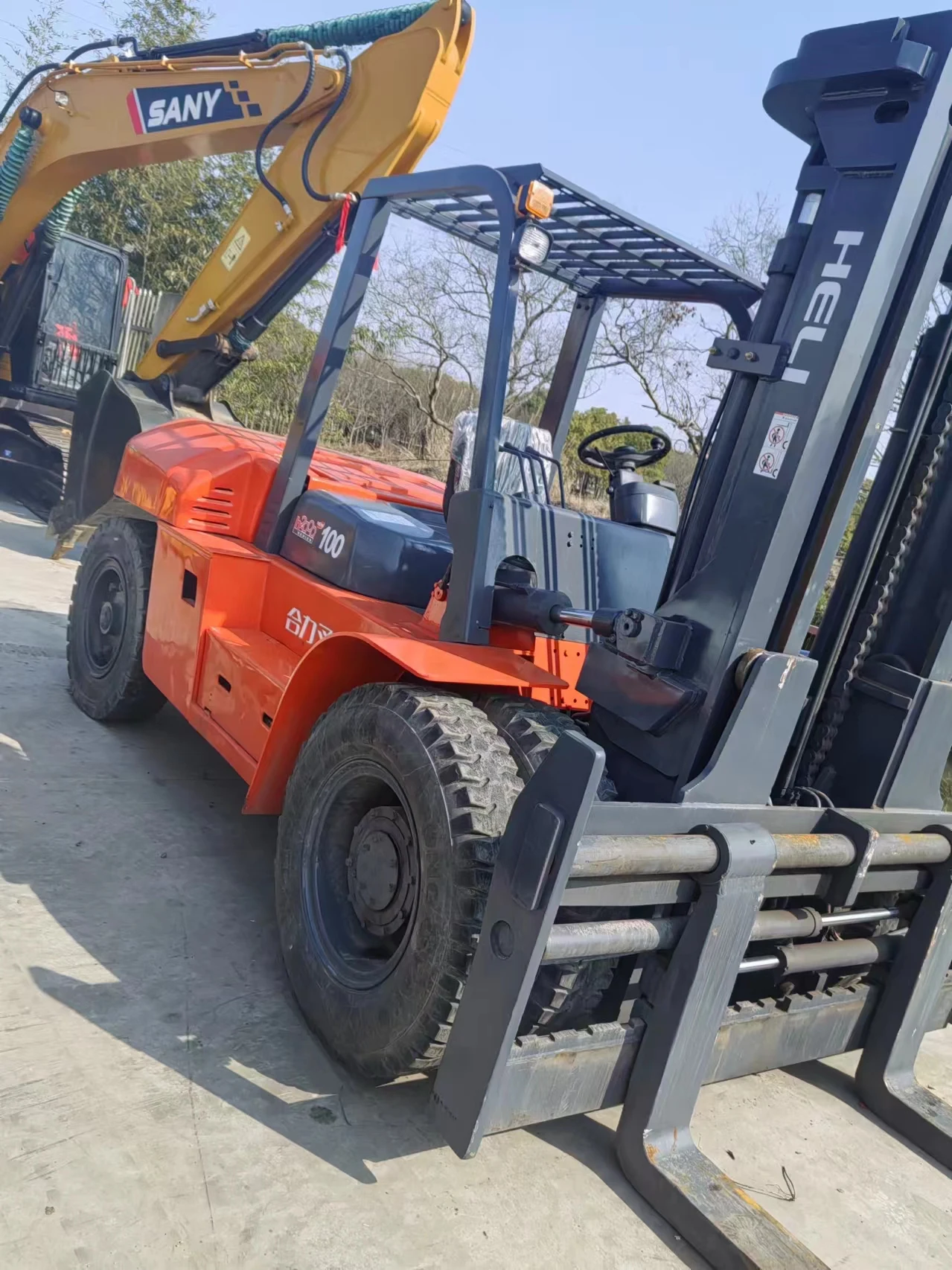 Economic electric fork lifts Heli 10Ton 7Ton 5Ton 3Ton 1000kg 2000kg full electrical pallet heli forklift with battery charger