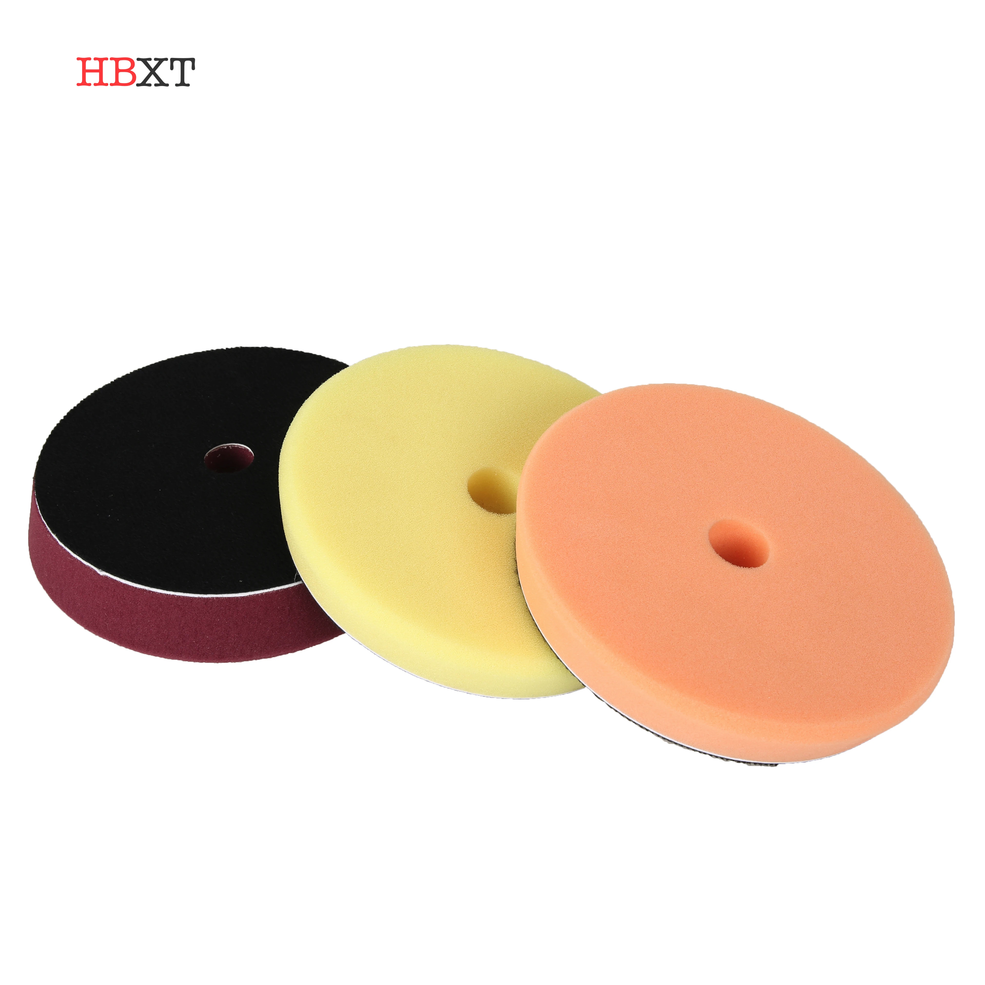 6 Inch 3-Step Polishing from Coarse Medium Soft Foam Polishing Pad for  Auto Detailing Car Waxing