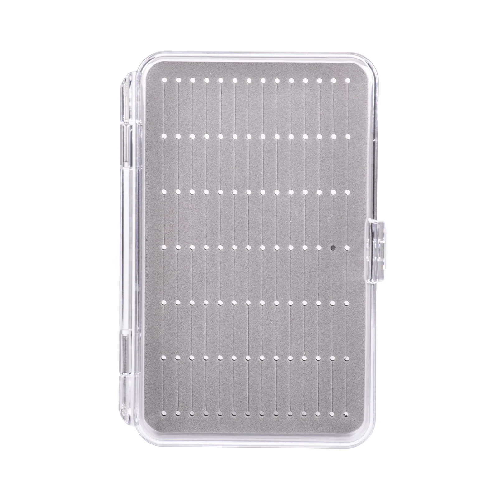 Lure Box for Fly Fishing Slim Fly Box made of PC&Foam transparent  Fishing Tackle Box with custom services