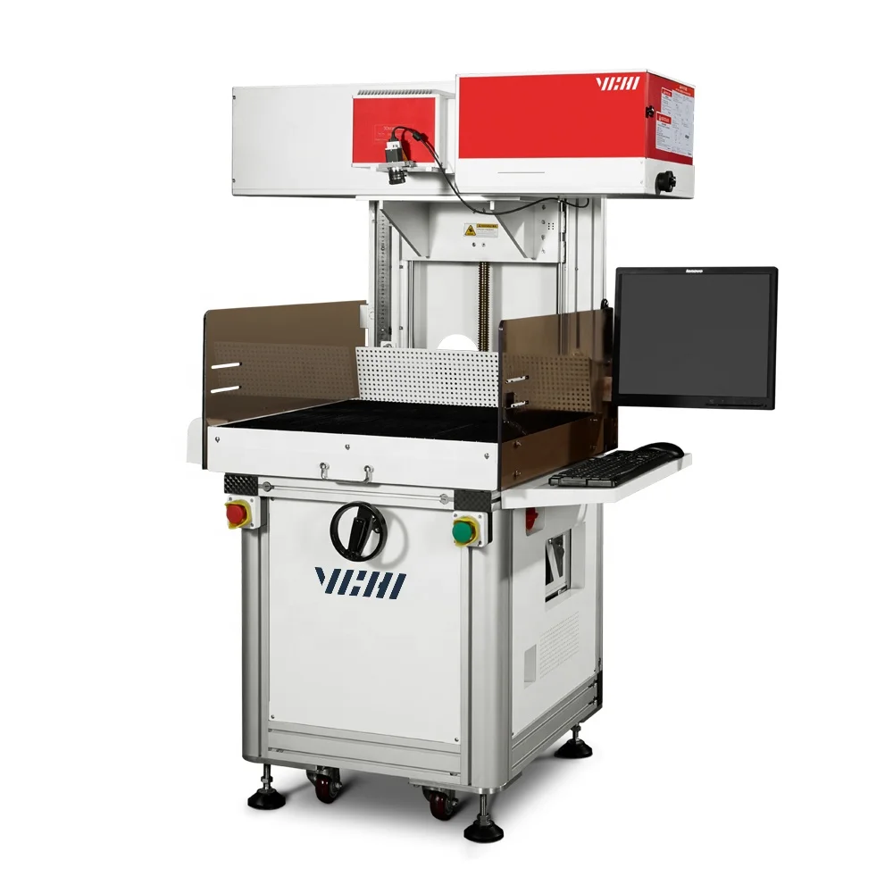 Автоматическая подача лазерной машины galvo резка гравировки поздравительных открыток лазерная машина galvo