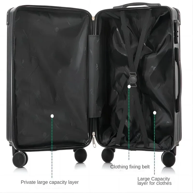 Aluminum large bags carry de duffle electric foldable leather luggage maletas on scooter sets suitcases travel valises voyage