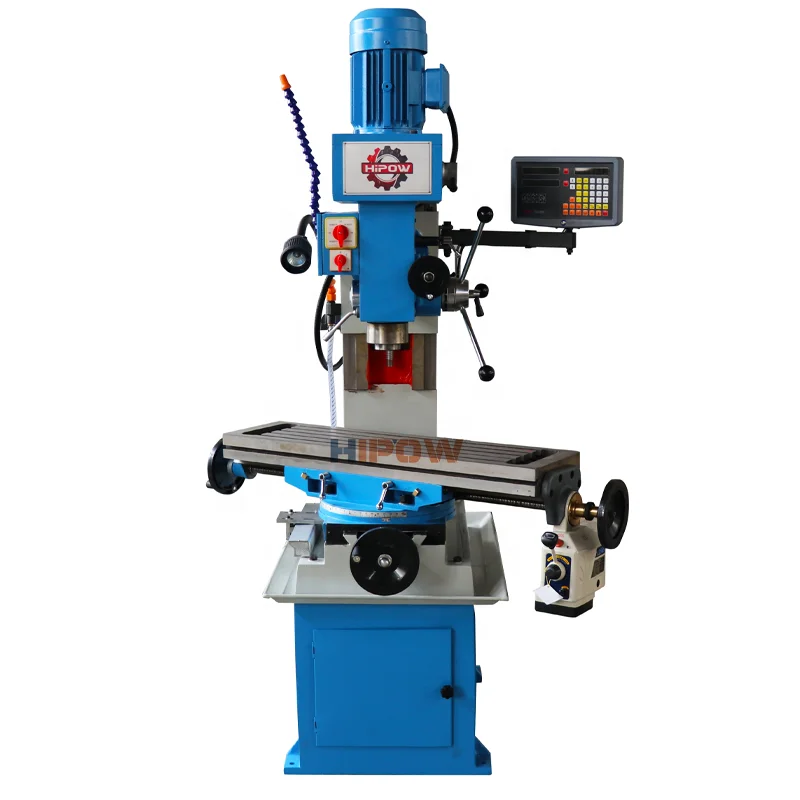 Дешевый мини металлический стенд ZX50C сверлильный фрезерный станок