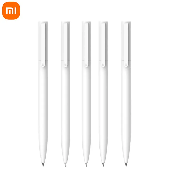 Original Xiaomi Gel Pen Mijia 9.5mm Signing Ballpoint Pens Switzerland Refill Japan Black  Ink Durable School writing pen