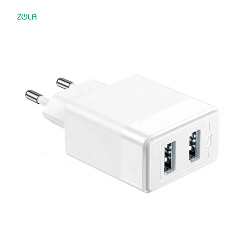 
10W EU Plug Multi Protection 5V 2.1A Quick Speed RoHS Fast Mobile Phone Charger 