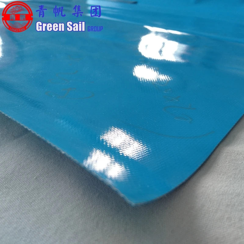 Durable Polyester Base Fabric Knife PVC Coated Tarpaulin for Tent, Cover, Awning, Pond