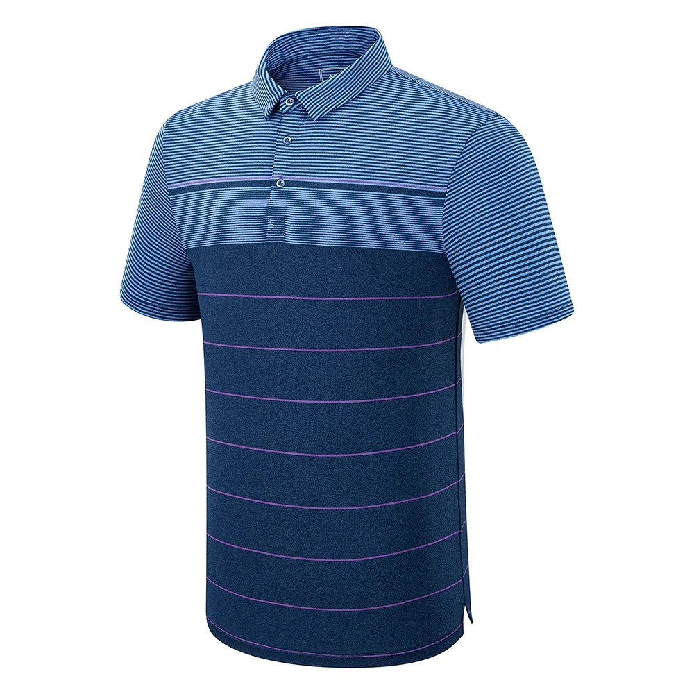 2023 factory Custom Logo Printed Sublimated Golf Polo T Shirt breathable Polo Shirt For Men