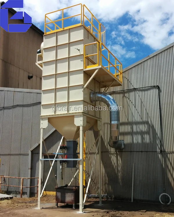 Wood and Saw Dust Collector Pulse Jet Clean Bag Dust Filter