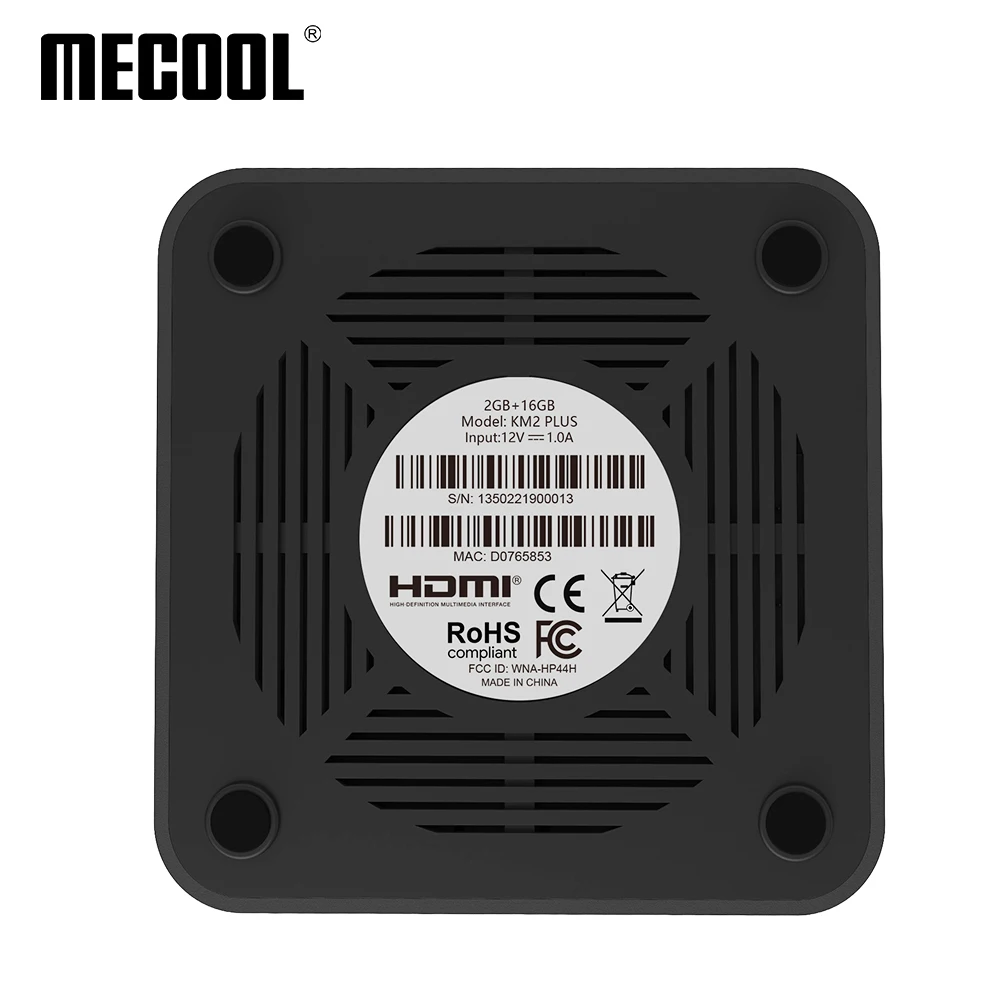 ТВ-приставка MECOOL KM2 Plus Netflix Amlogic S905X4 4K Android 11