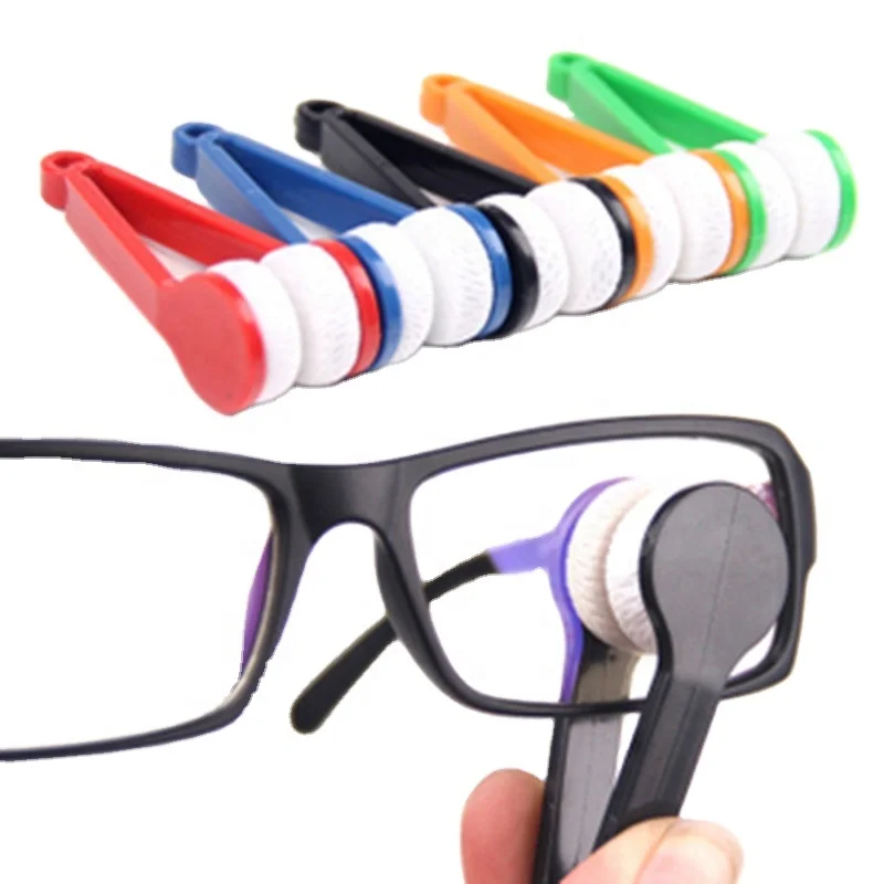 Glasses Special Cleaning Agent Microfiber Ultra-Clean Glasses Cleaning brush H149