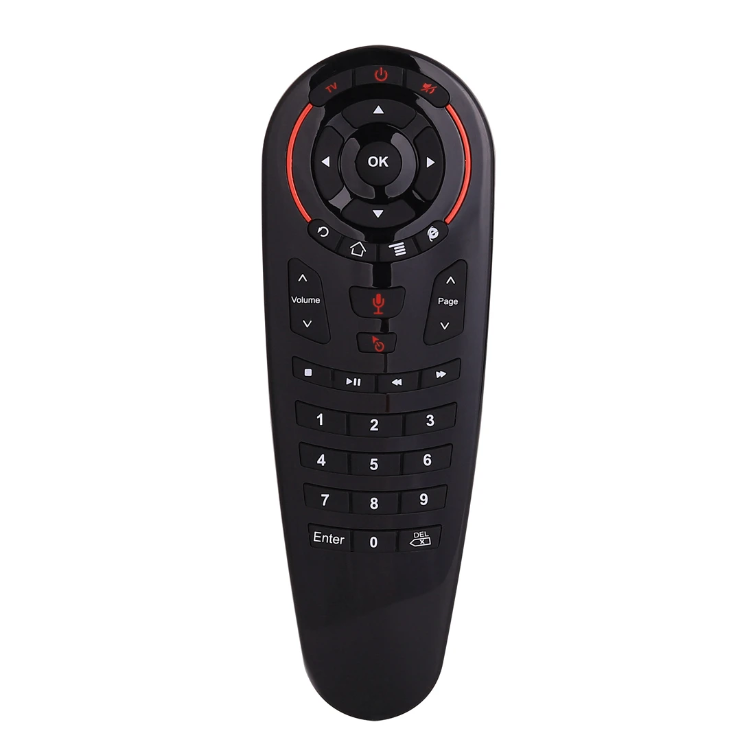 Пульт дистанционного управления G30S air mouse g30 2 4 ГГц гироскоп 34 клавиши голосовой помощник пульт для