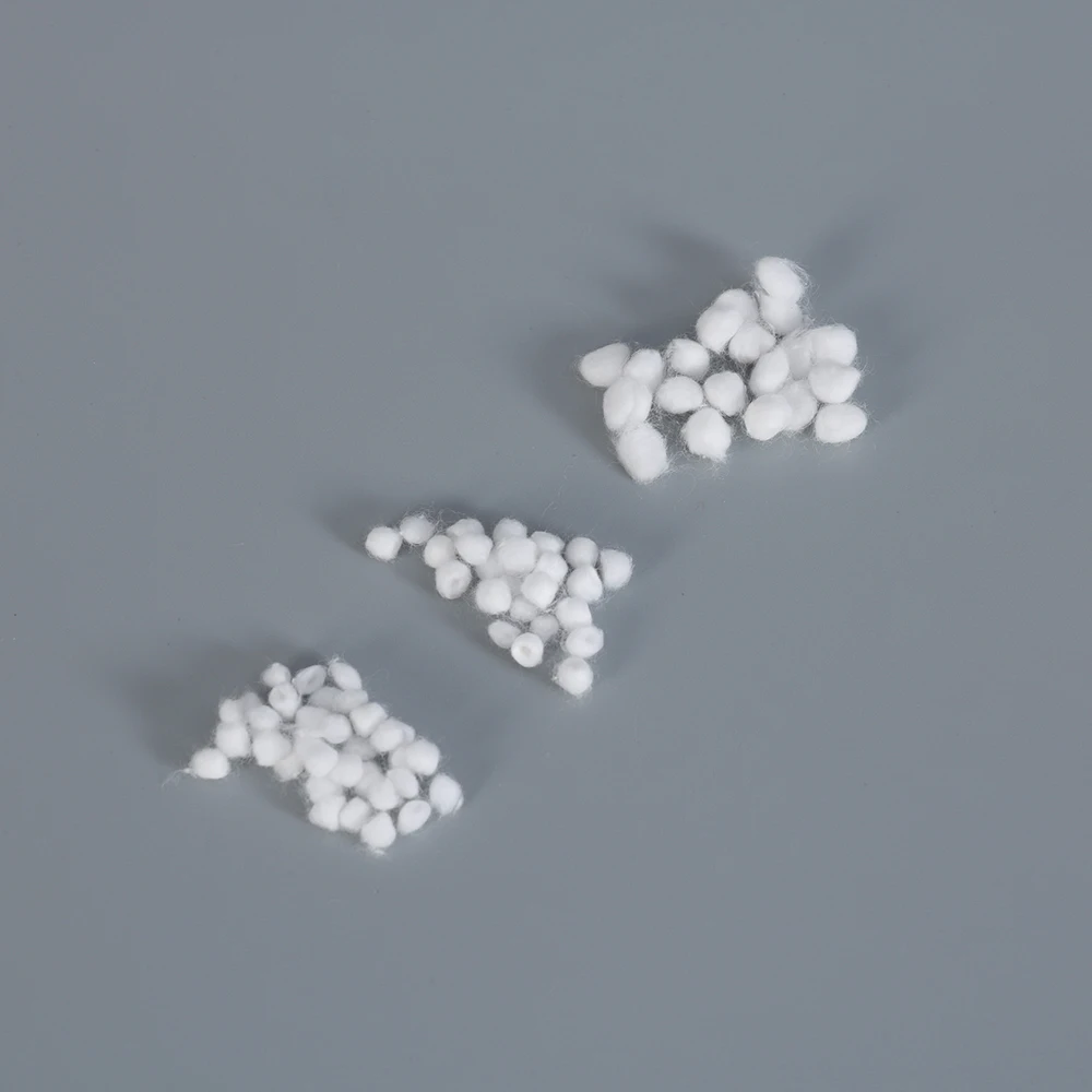 Best Selling Good Health 100% Pure Cotton Absorbent Disposable Medical Wool Pad Dental Cotton Roll Dental Cotton Pellets