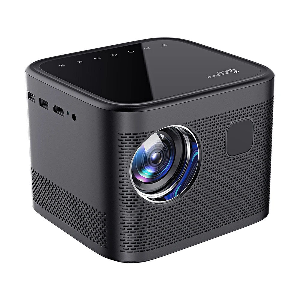 Auto Focus Keystone Y8 Android Projectors HD 4K 1080P Home Theater 5G WiFi BT5.1 1G+8G LCD Dust-free Projetor 4K Projector