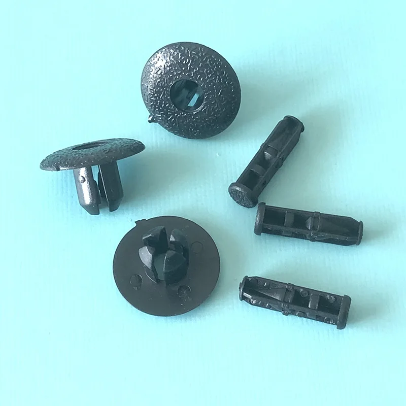 Aoda 50Pcs Plastic Inner Wing Wheel Arch Liner & Splashguard Trim Clips Fasteners For Toyota Avensis Lexus LFA RX 90467-07117