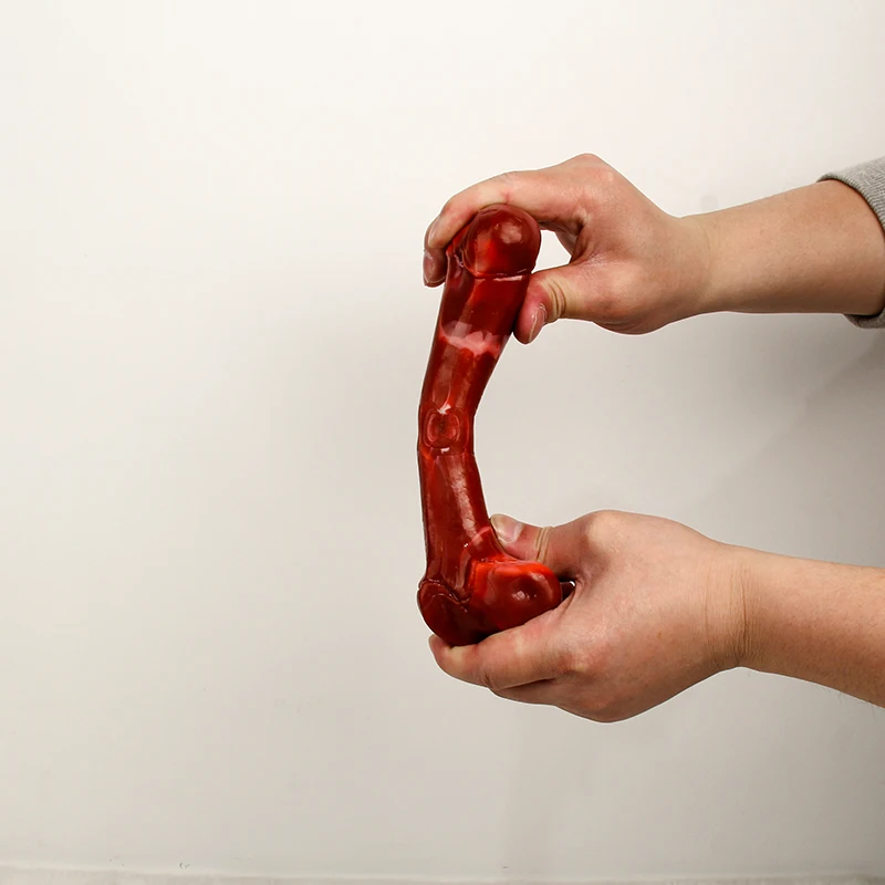 Дешевая 21 см длинная имитация Saiji большая Интерактивная собака жевательные кости игрушка с неразрушаемым питомцем товары для игр