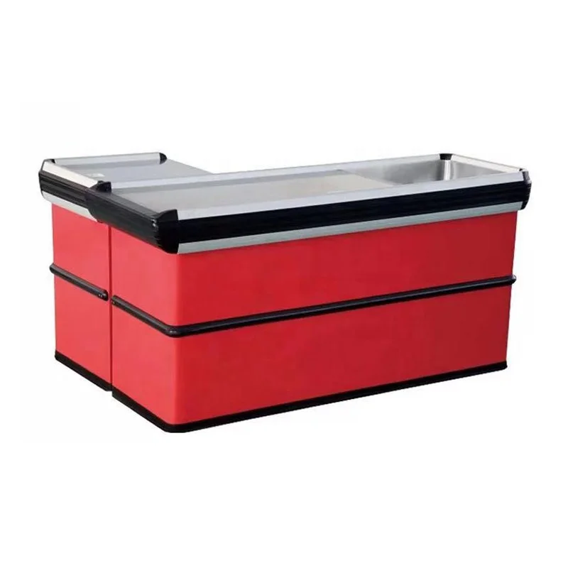
High quality metal material can be customized Grocery cash counter 