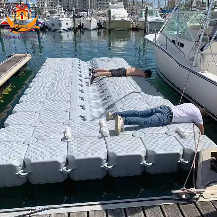 Easy Assembly Hdpe U Cube Jet Ski Pontoon Roller Floating Jet Ski Dock With Rollers