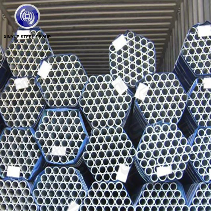 Hot Dip Galvanized GI Coated Welded and Seamless A53 GR.B Steel Pipe Water ERW Pipeline