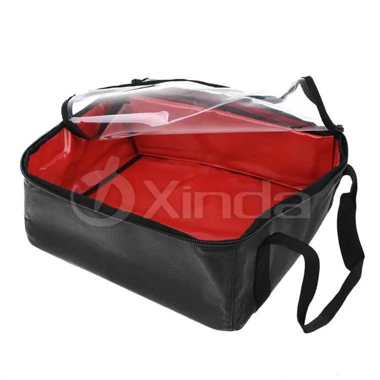 Factory 4x4 Vehicle Cargo Organizer Off-road Clear Top Canvas Rear Drawer Bag with PVC Lining