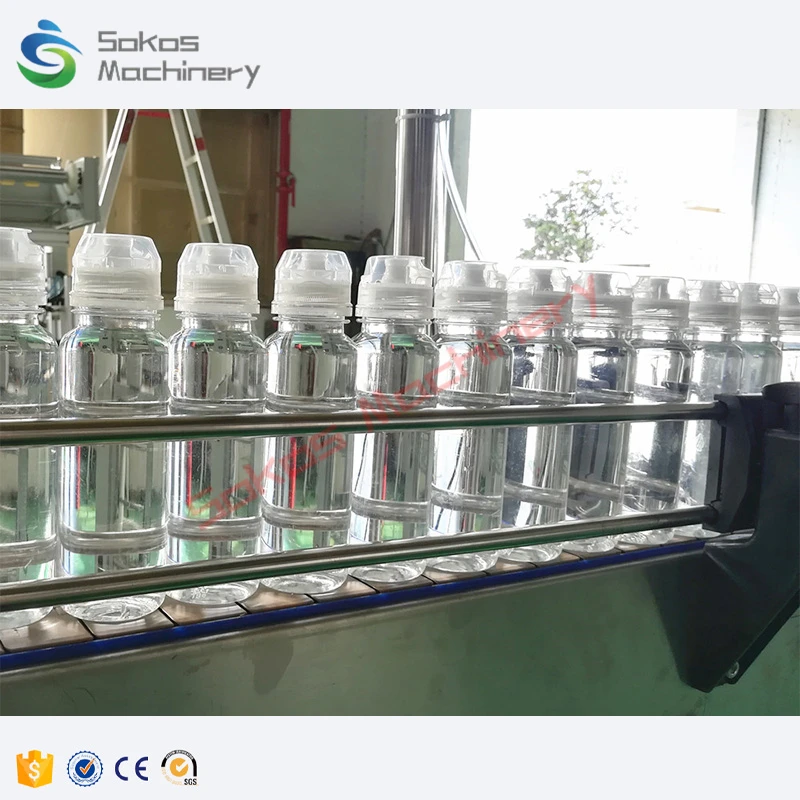Automatic functional drink water filling line sports Special bottle type drinking bottlling filling machine
