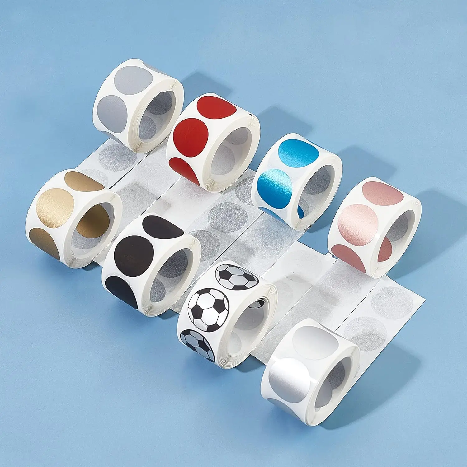 Scratch Off Sticker Round Labels, Designed to Create Your own Scratch-Off Cards, Raffles, Promotions, Wedding