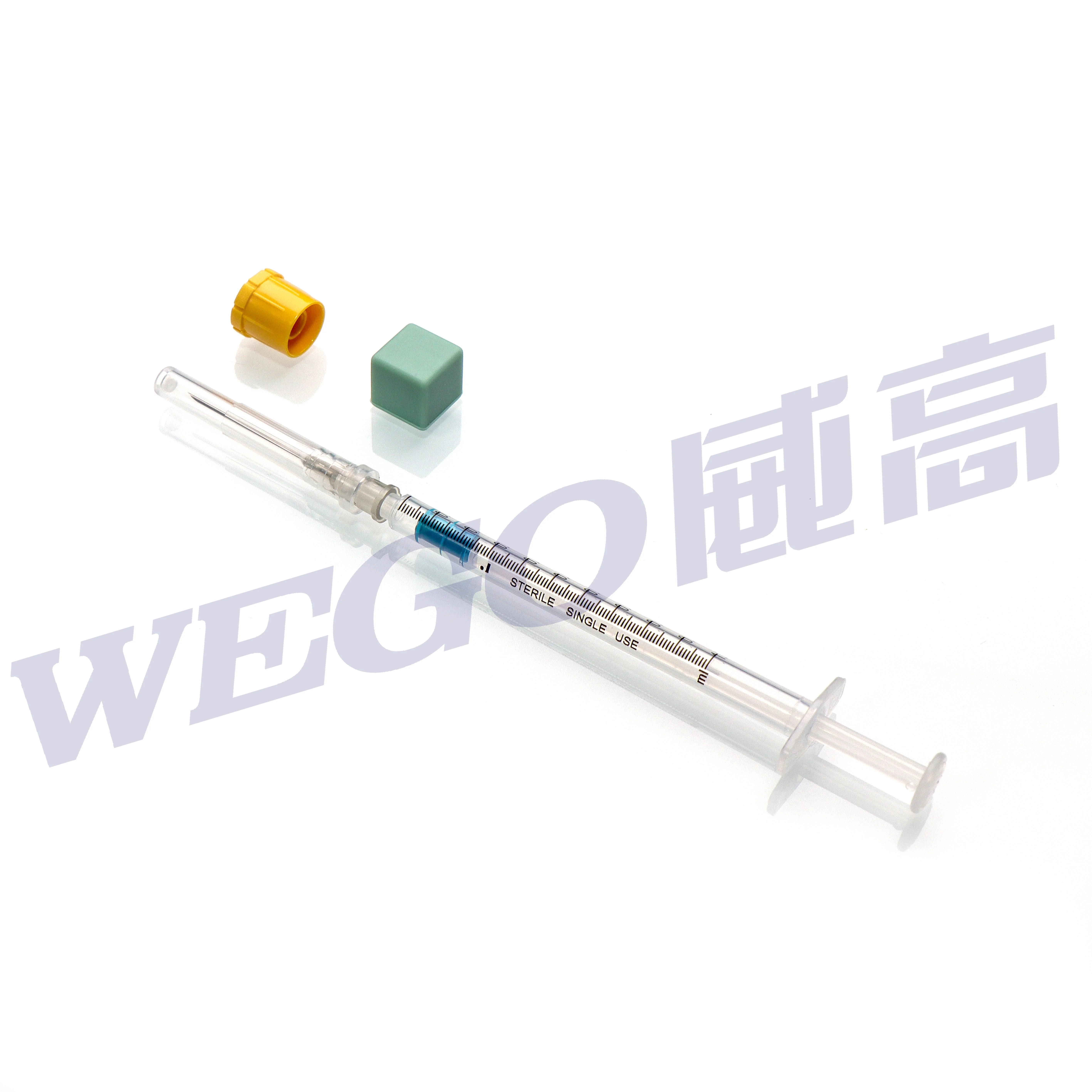 High quality disposable ABG arterial blood gas syringe 1ml 3ml