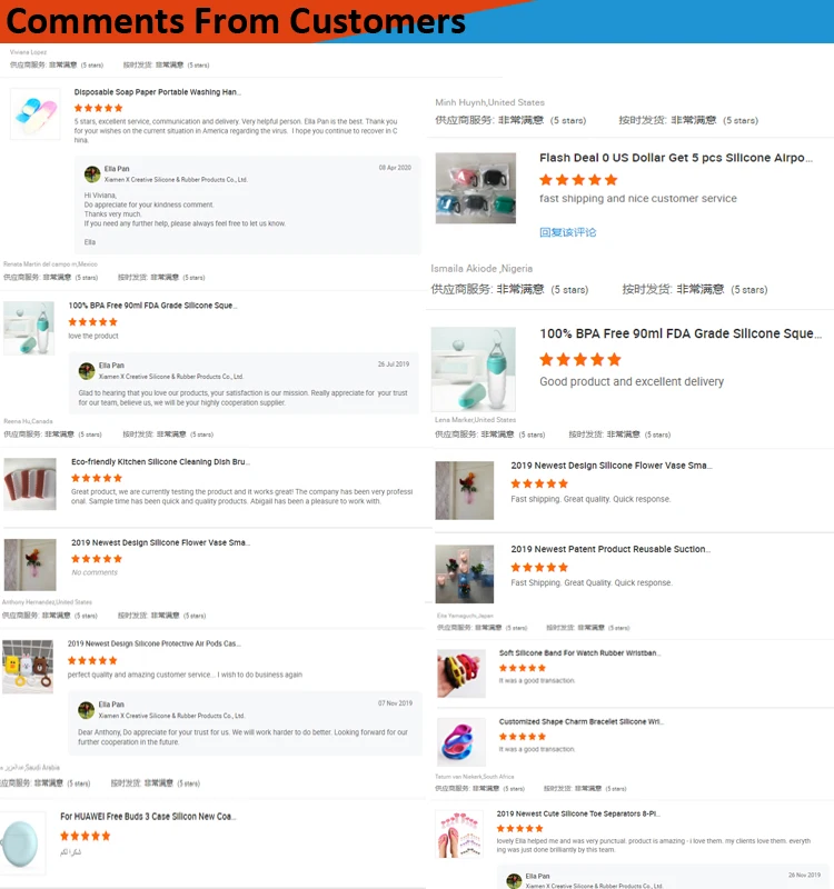 Comments From Customers