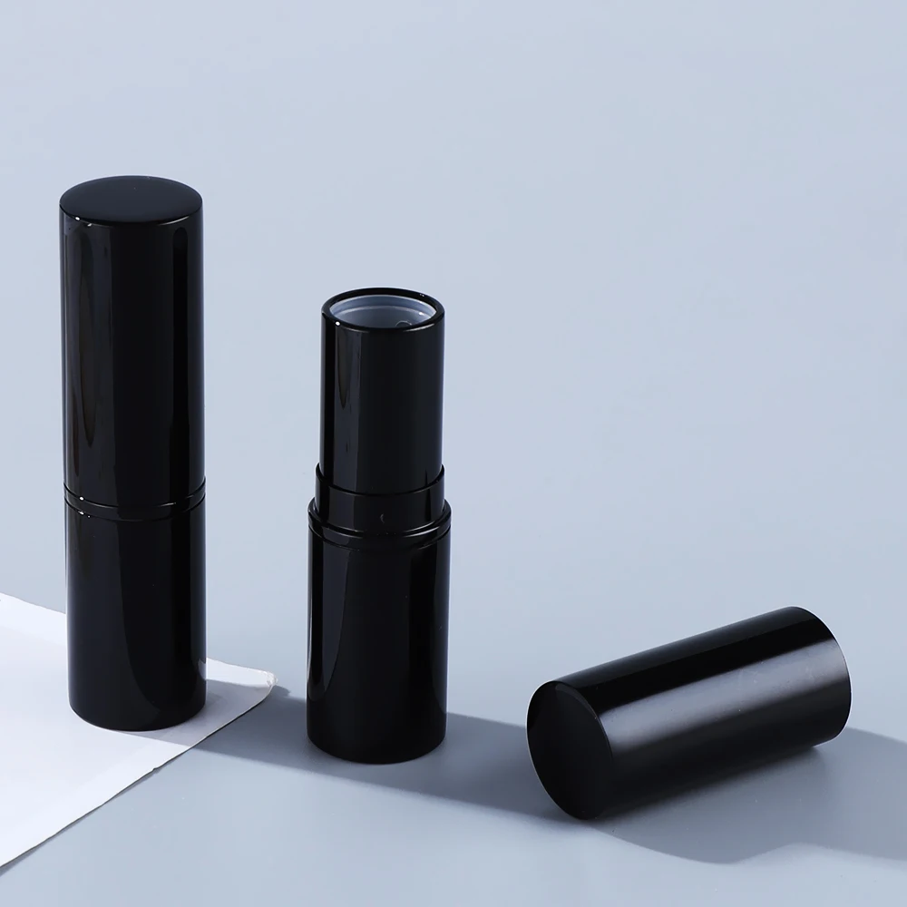 Customised Empty Round White Lipstick Tube Aluminum Lipstick Container Aluminium